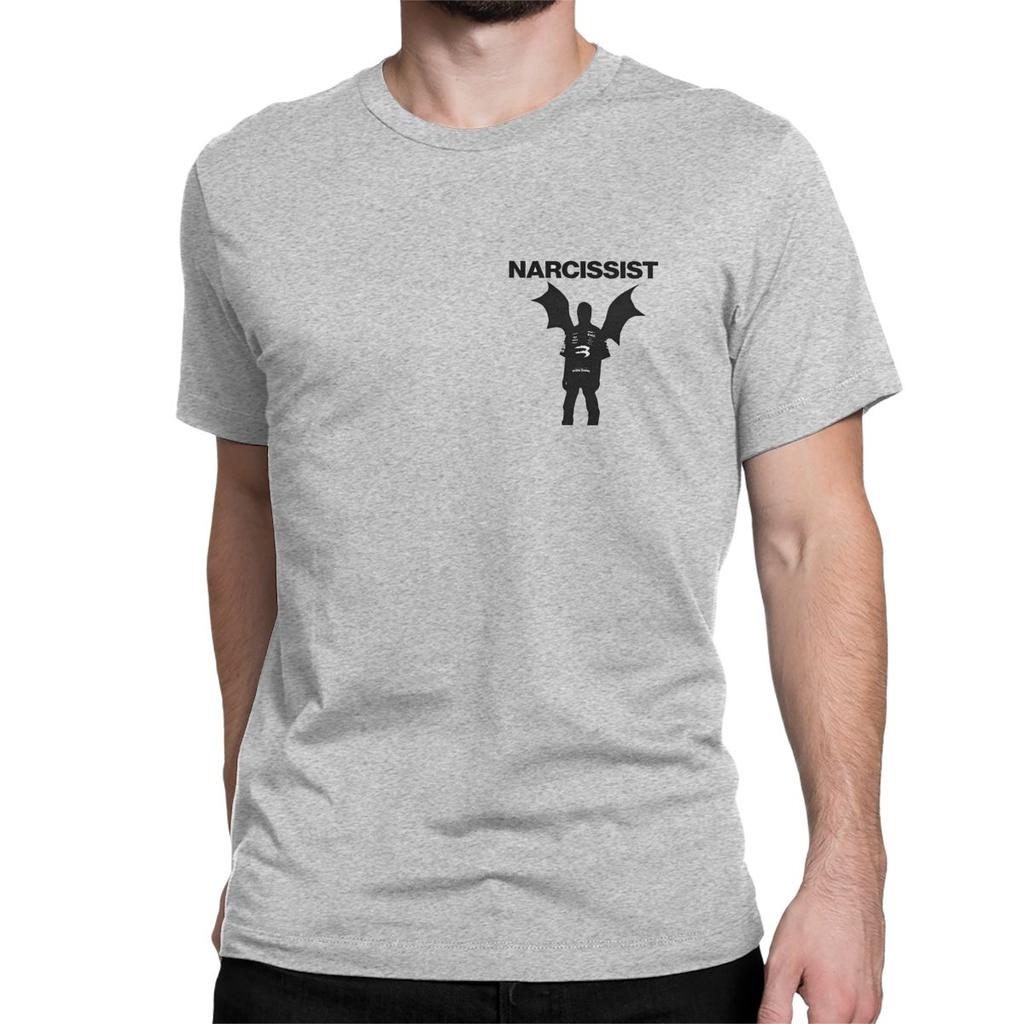 Playboi Carti Narcissist T Shirts Men Women's Cotton Novelty T-Shirt Round Collar Hip Hop Music Tees Short Sleeve Clothing Gift