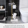 Punch-Free Bear Cube Toilet Paper Holder & Bathroom Decor Shelf