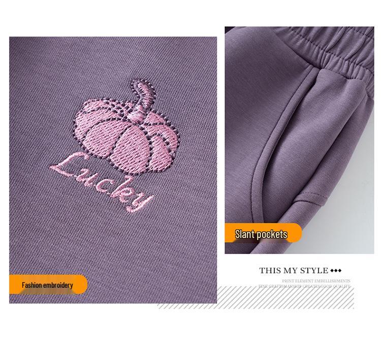 Women's Spring 2026 Casual Sporty Hooded Sweatshirt Set: Two-Piece Fashion for Moms