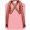 Fjallraven 16L Backpack Outdoor Bag Vinylon Pink & Rainbow Webbing Unisex 23620-312/907