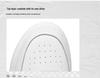 Men's Autumn White Cowhide Sneakers: New Fashion, Thick Sole, Hidden Height Boost, Breathable Round Toe Sports Design