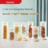 Royalstar Food-Grade Glass Storage Jar Set