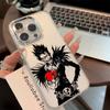 Hot Anime Deaths Notes Phone Case for Xiaomi Mi 15 14T 14 12T 11T 11Lite Poco X7 X6 F5 F6 X5 GT Pro 4G 5G Transparent Soft Cover