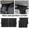 Set Tende Privacy per Auto Tenda Divisoria Aria Condizionata Sedili Anteriori e Posteriori & Finestrini Laterali Protezione UV Tenda Parasole Isolamento
