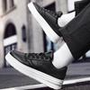 Weiße lässige Herren-Board-Schuhe mit dicker Sohle Bequemer täglicher vielseitiger Stil und Freizeit Party Jugend Sport Qualitätsschuhe