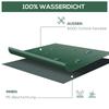 Protective Cover Covering Cover Hood for Garden Furniture 600D Oxford Green 135 x 135 x 75 cm