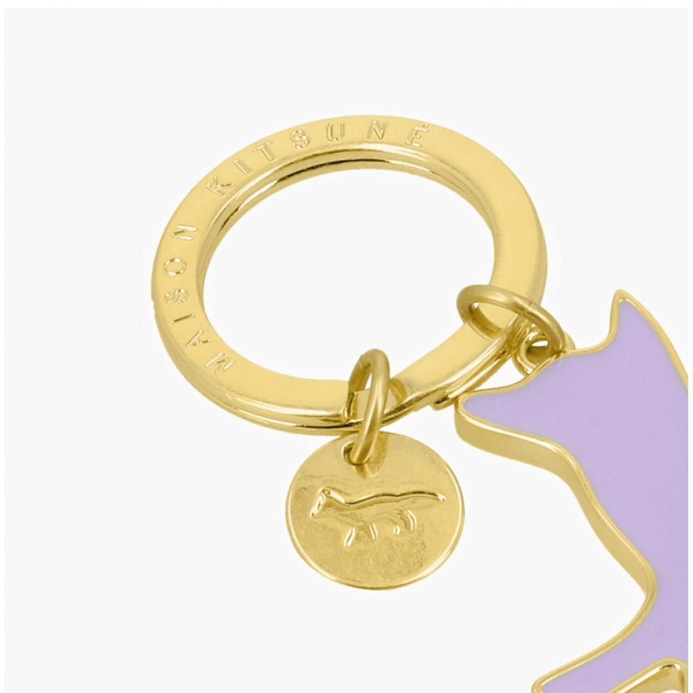 Maison Kitsun Profile Fox Keyring Ow06901am1002