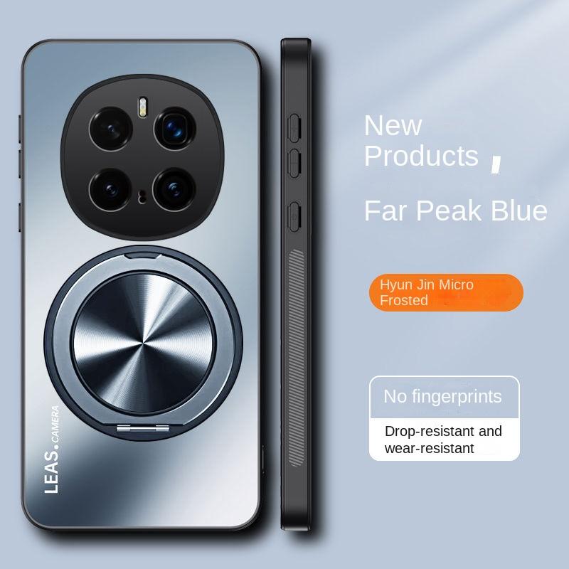 Pro Huawei Honor Magic 7 Pro Case Tvrdý matný s Ring Stojánkem Magnetický ochranný zadní kryt Pouzdro pro Magic7 6 5 4 3 Pro Shell