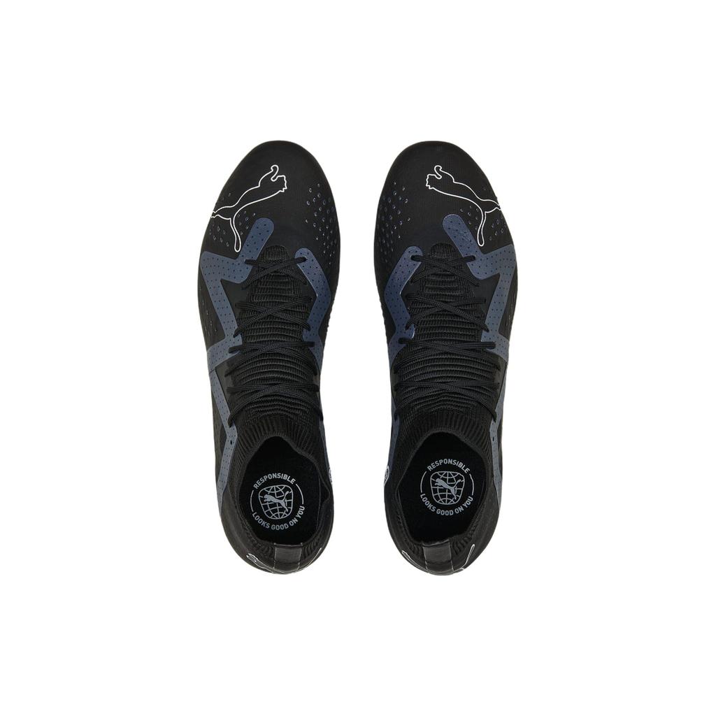 Puma Future Match Artificial Turf Low-Top Soccer Shoes Men Sneaker Black White 107180-02