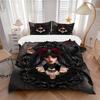 Ensemble de literie Mercredi 3 pièces. Doux et Confortable sans Noyau Inclus (1x Housse de couette + 2x Taies d'oreiller) yy251009148