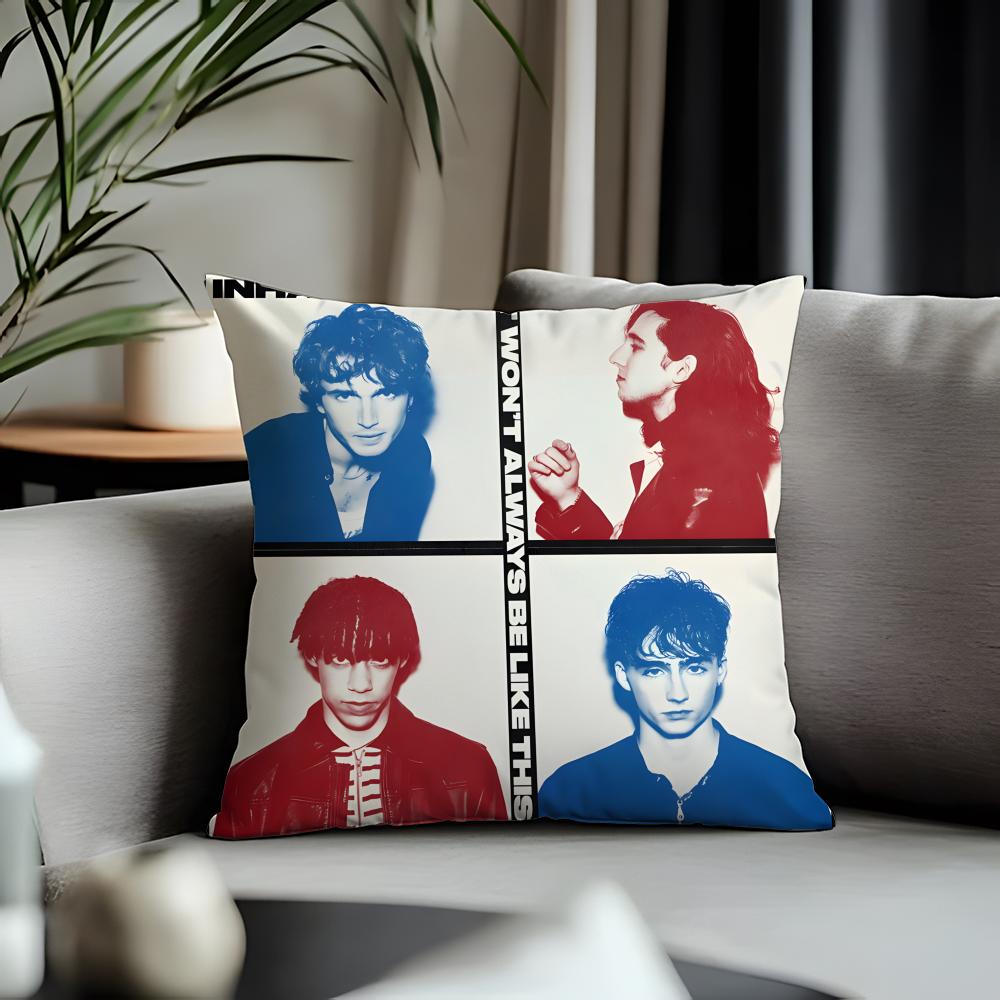 Trending Iinhaleread Cushion Cover Antidustmite Pillowcase Invisible Zipper Silky Short Plush Sofa Cushion Cover