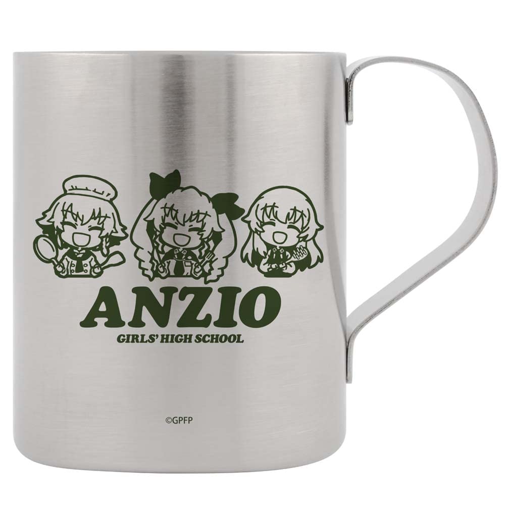 

[Официально] 2D Cospa Girls & Panzer Final Chapter Anzio High School двухслойная кружка из нержавеющей стали