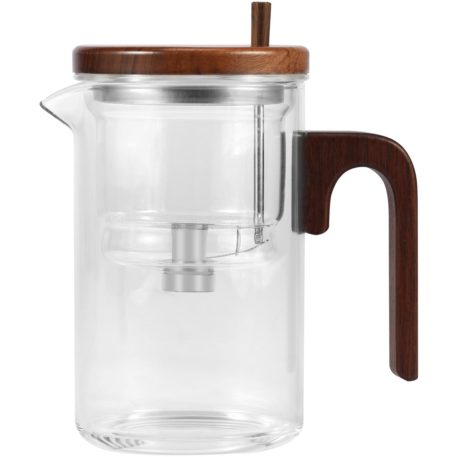 

Heat Resistant Glass Teapot One-click filtering Tea Pot Tea Leak Proof Water Separation Filter Tea Maker Coffee Pot Home Teaware