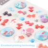 Japan Goldfish Epoxy  Glue Sticker Phone Case Sticker Diary Notebook Decoration Creative Gifts