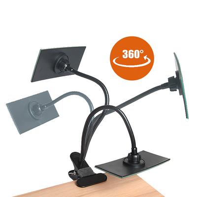 Flexible Clip-On Mirror For Salon Grafting Eyelash Extension Makeup Mirror Clip On Computer Desk Office Personal Privacy Safety