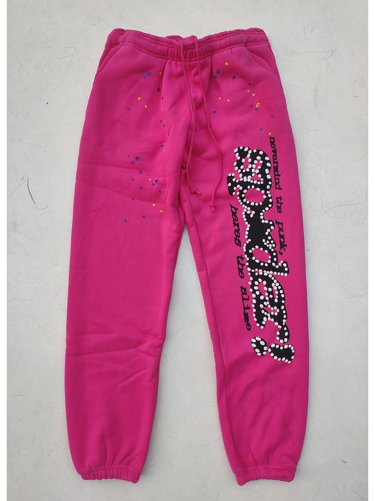 Young Thug Style Spider Web Hoodie Set