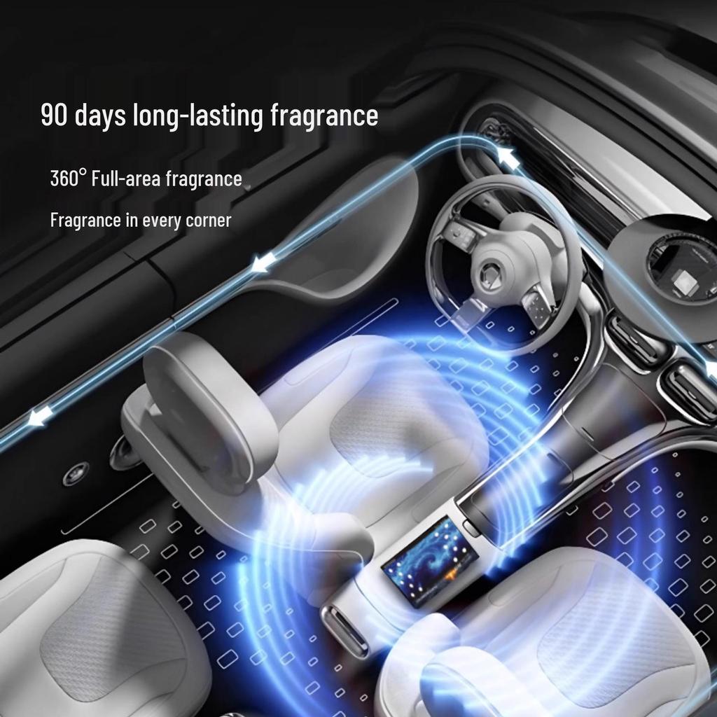 Car Air Freshener Solid Balm: Hidden Brick Design, Safe for All, Long-lasting Refreshing Scent