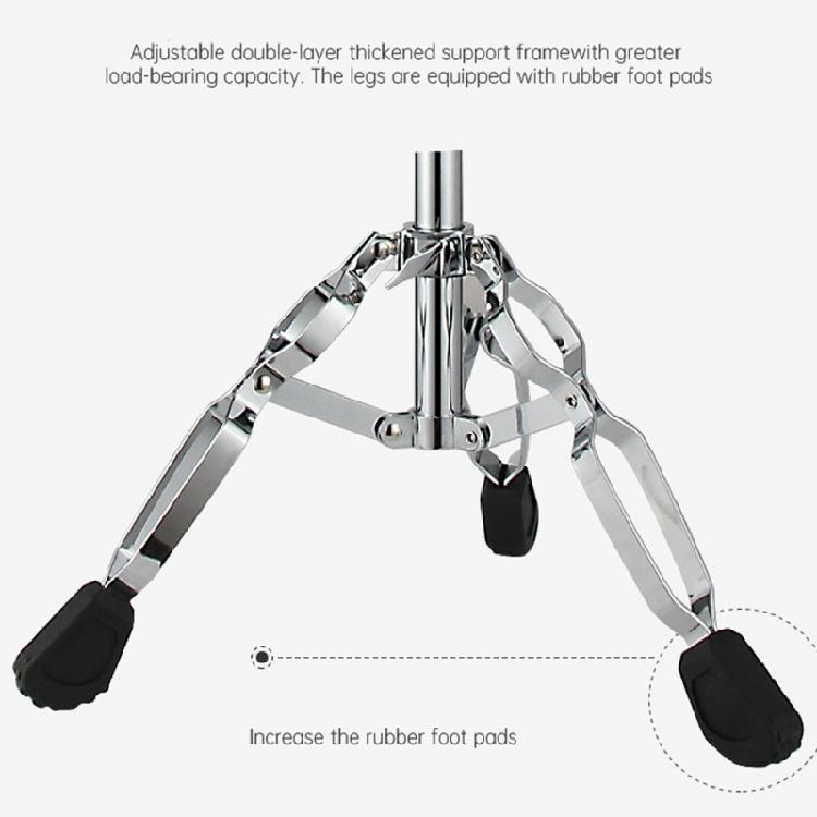 Universal Drum Stand With Antislip Base Instrument Holder Base Drum Bracket For Enhanced Stability During Play