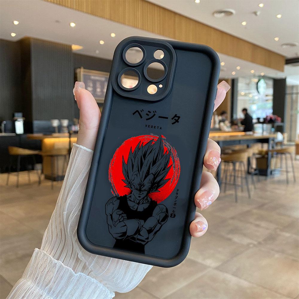 D-Dragon Ball Z Goku Vegeta Phone Case For Iphone Apple 17 AIR 16 16E 11 12 13 14 15 XR Plus Pro Max Silicone Case Funda Shell