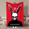 Coperta di Flanella Classico Film Horror Donnie-Darko Morbida per Bambini e Adulti Copriletto Peluche per Divano Plaid Coperta Pranzo per Divano Letto