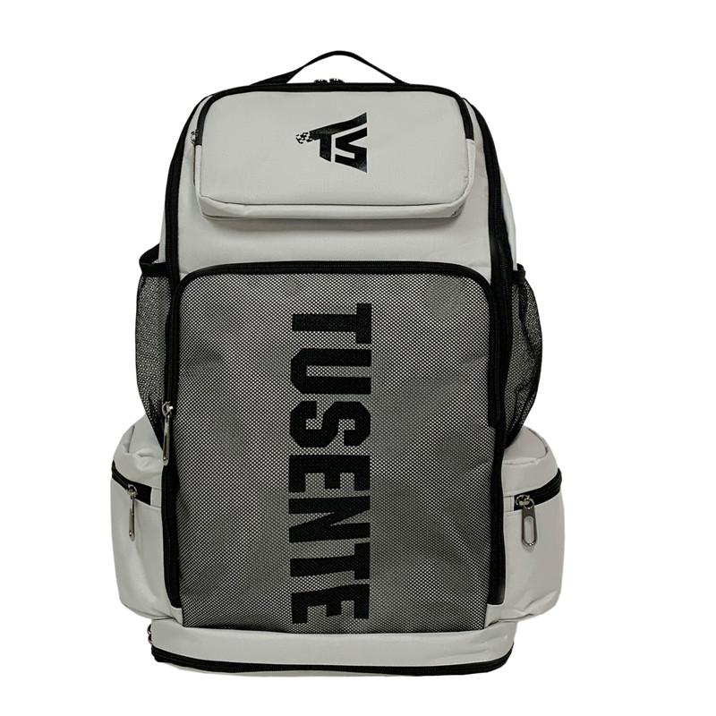 DELIXIONG Oxford Backpack Regular Unisex Gray/Black/Red DLX-SD-8305