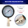 Compression Tester, 8Pcs Engine Compression Tester Kit Professional Petrol Gas Engine Cylinder Pressure Gauge 0-300 PSI Automotive Tool For