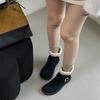 Thick-soled warm fur integrated snow boots winter women's 2025 new velvet thickened non-slip cotton shoes factory
