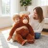 Stuffed Doll Monkey Plush Toy Realistice Orangutan Plush Doll Large Plush Monkey Doll  Baby Toys