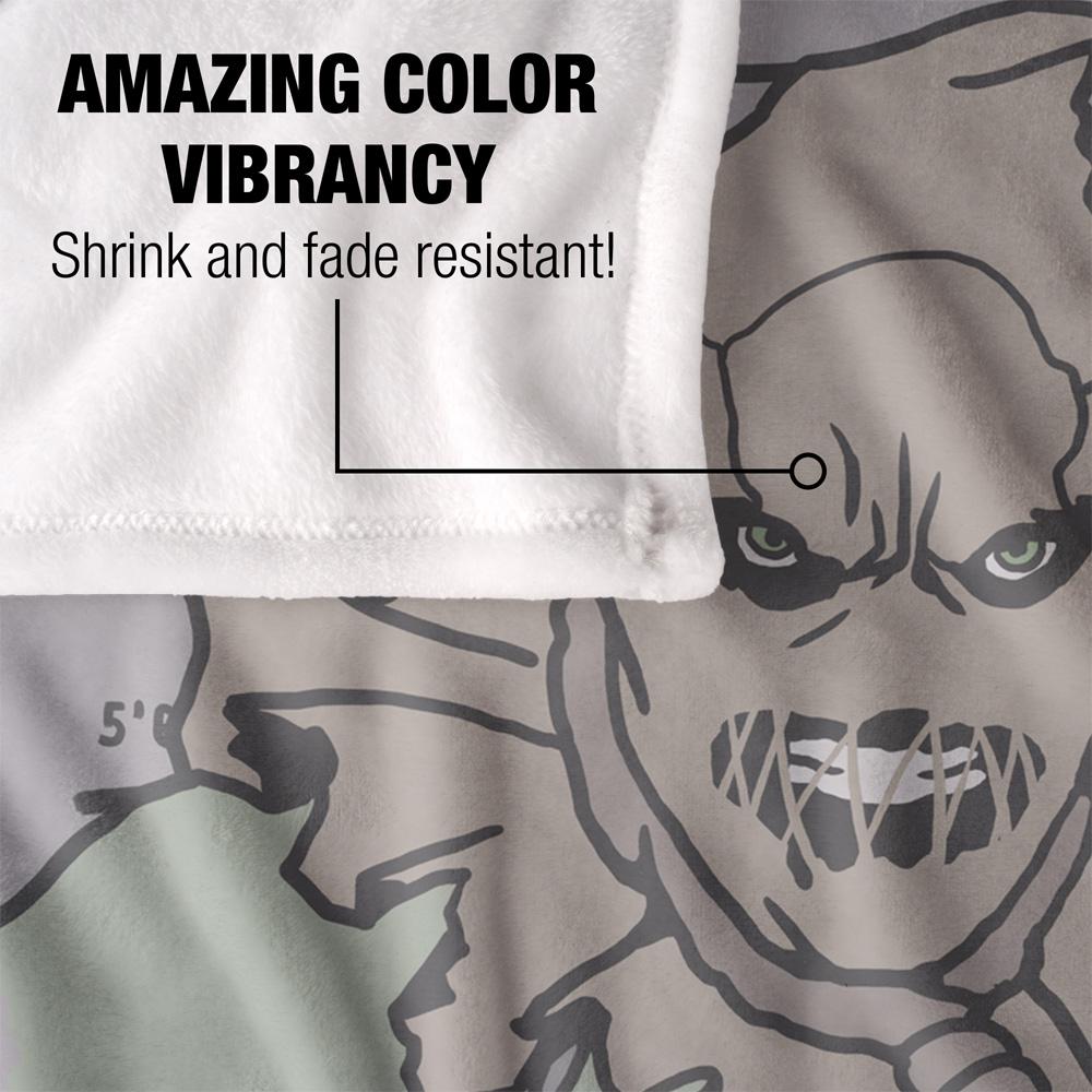 Batman Line Up Scarecrow Blanket