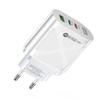 58W Multi-Standard Travel Charger with USB & Dual PD Fast Charging (EU/US/UK/KR/AU)