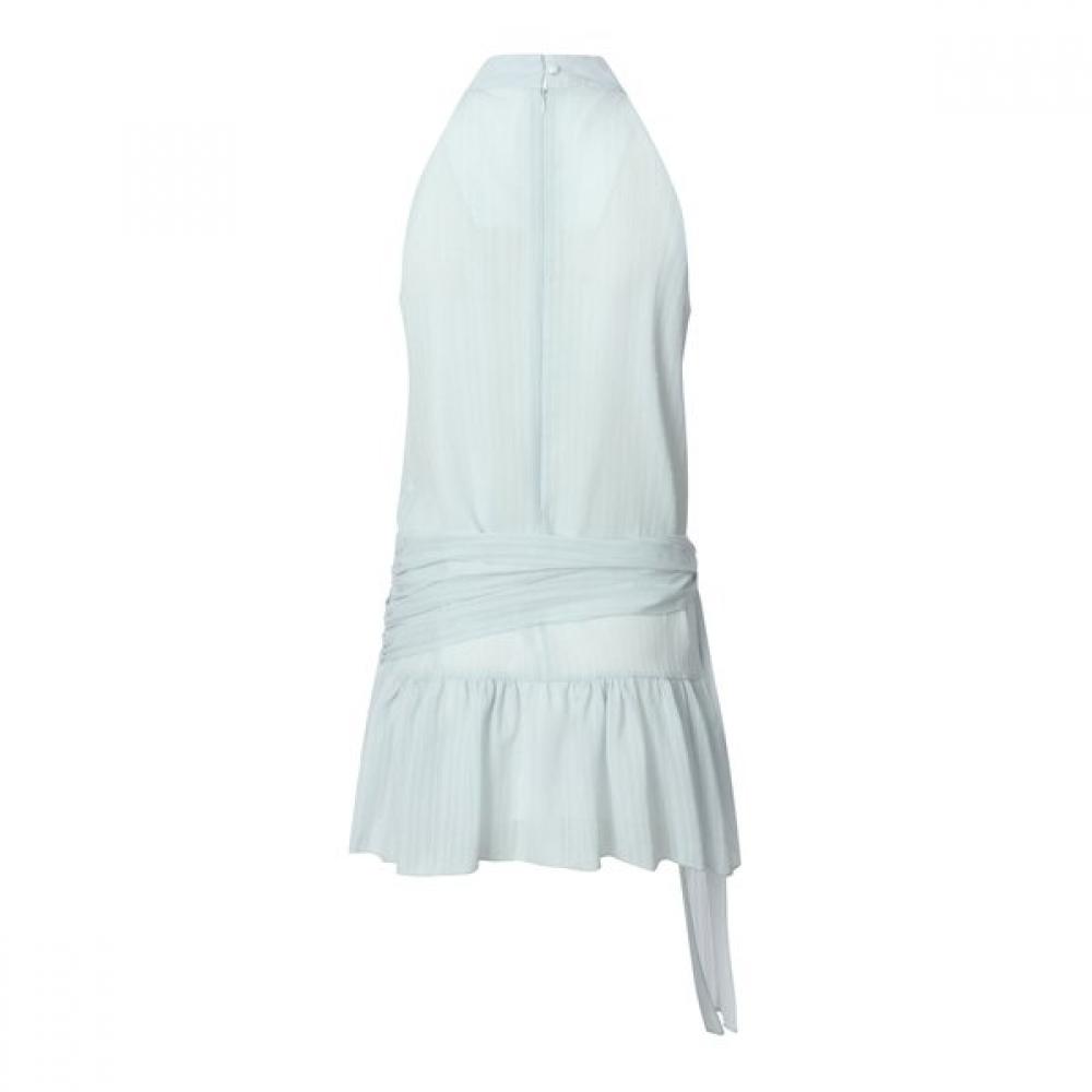 GGPX New York Halter Neck Chiffon Knot Mini Two Way Dress  Gq4op006f 