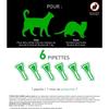 Frontline Combo chat - Anti-puces anti-tiques pour chat - 6 pipettes