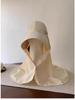Women's Sun Protection Hat with Full Face, Neck, and Shoulder Coverage - Extra Large Shawl Style Fisherman Hat for Summer