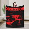 Obsession Outside The House Flanelová deka Super měkké přehozy na postel Pohovka Křeslo Cestování Kancelář Přehoz na postel Potah na rozkládací pohovku