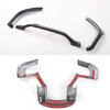 Steering Wheel Frame Trim Dashboard Strip Decor Cover for Ford F150 15-20 Carbon