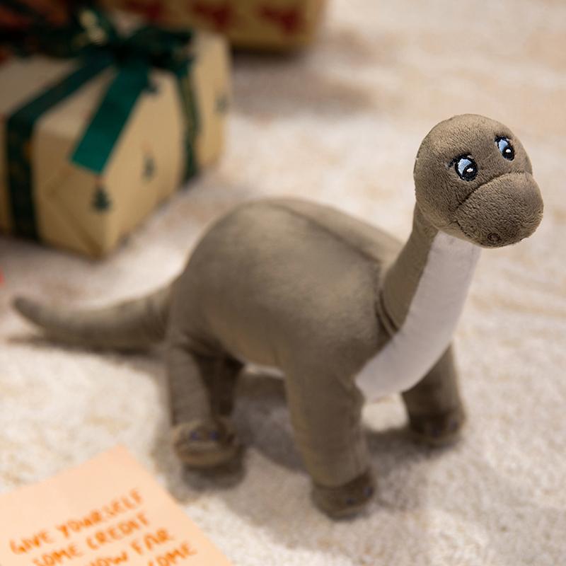 Soft Velociraptor Plush Toy Set Cute Dinosaur Stuffed Animals Jurassic Themed Gift for Kids Collectors Dino Lovers