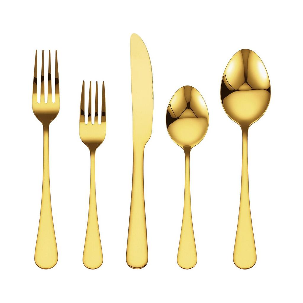 100-Piece Silverware Set Stainless Steel Cutlery Flatware Utensils for 20