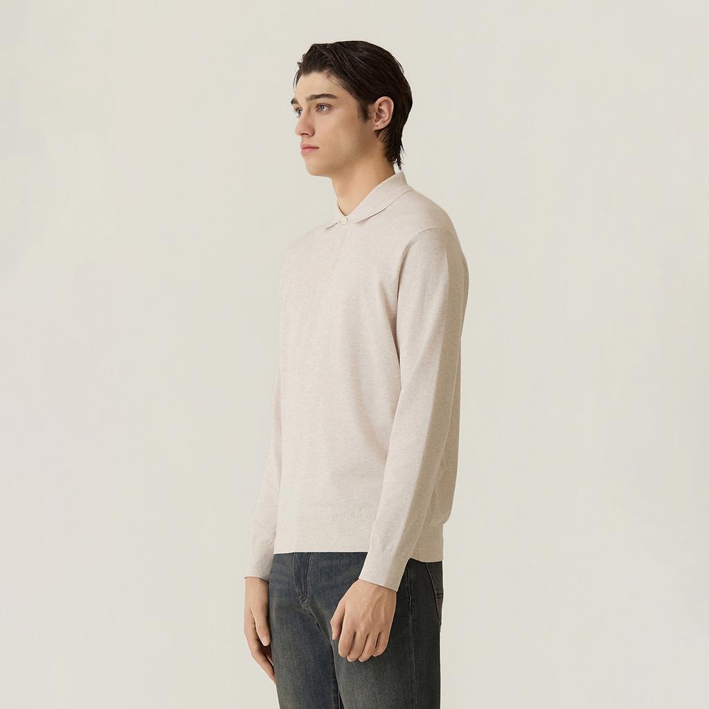 FERRAROMILANO Basic Thierry Knit L/Beige (Am0Ftsy30151)