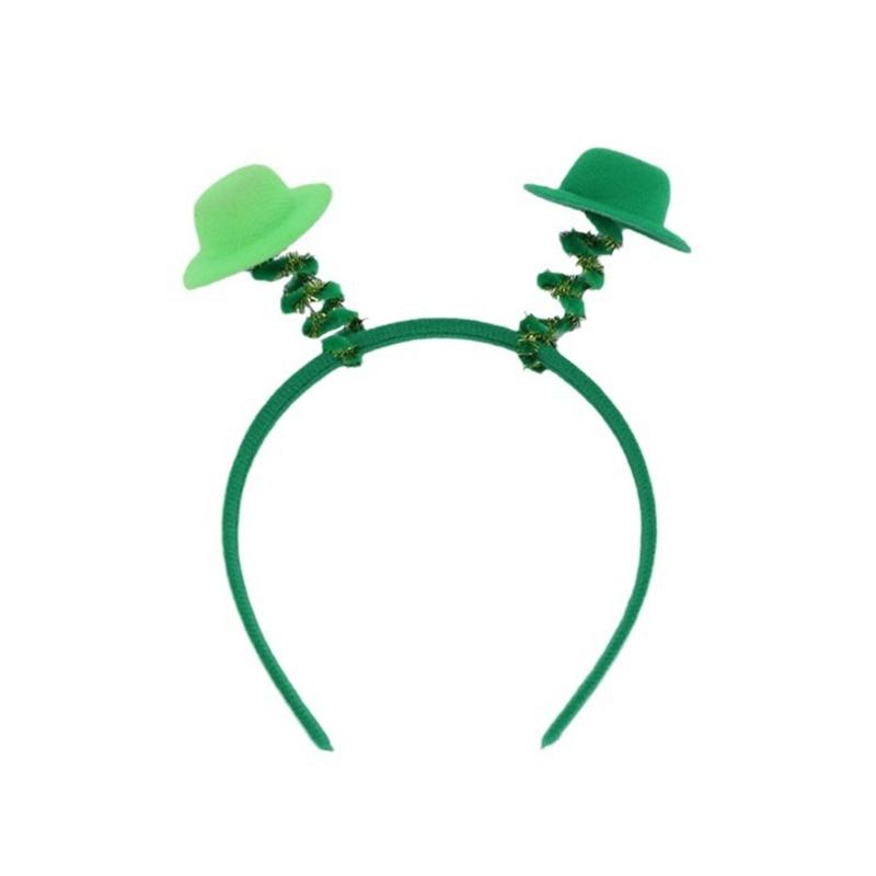 Carnival Saint Patricks Day Headband Party Hairband with Glitter Powder for Girl