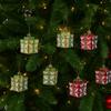 Mini Merry Christmas Decor Colorful Xmas Decorative Pendant  Christmas Party