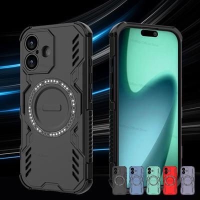 Magnetic Heat Dissipation For iPhone 17 Case For iPhone 17 Air iPhone 17 Pro Max Cover Shockproof Magsafe Wireless Charge Cover
