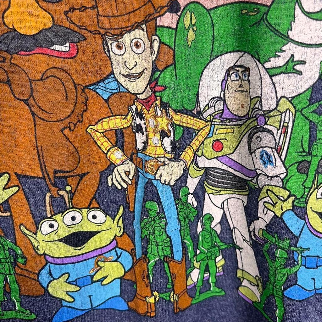 [USED] US Vintage Official Toy Story T-Shirt Disney Pixar Movie Animation