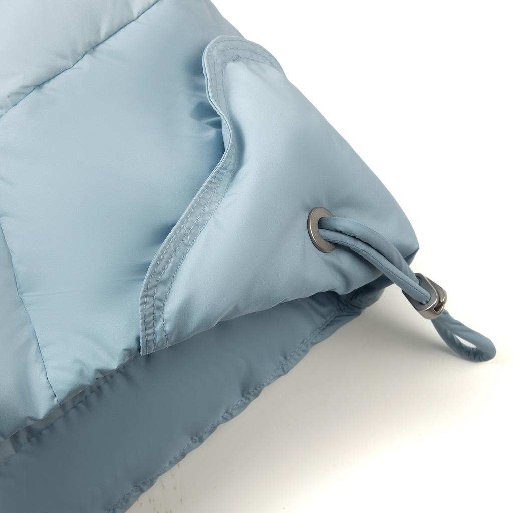 Li-Ning Sports Lifestyle Series Versatile Loose Fit Stand Collar Simple Comfortable Thick Gradient Down Vest Women Vest AMRV068-8