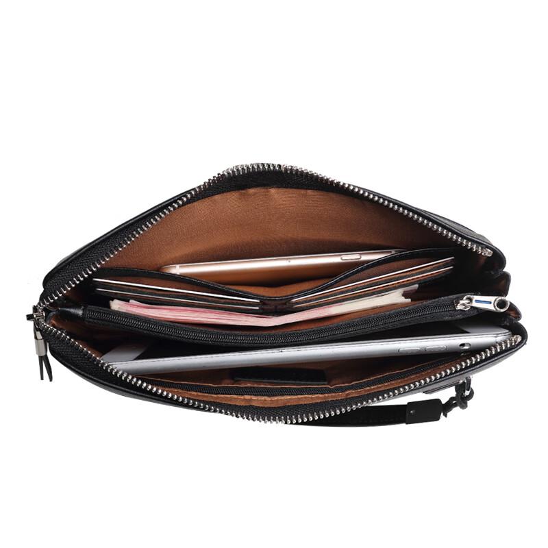 Sheraton Herren Leder Clutch Tasche