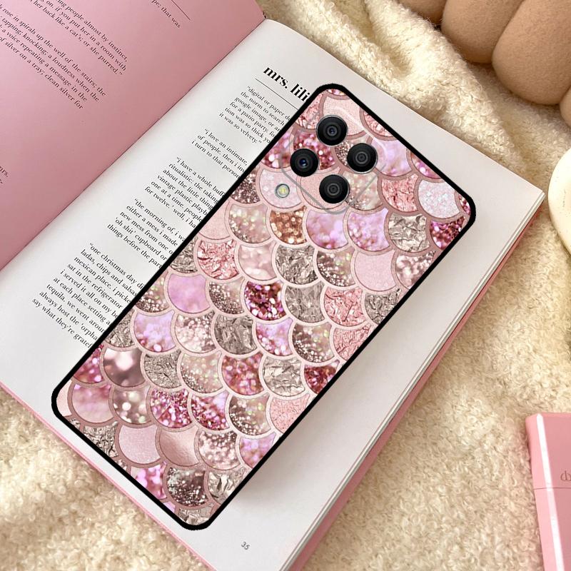 Love Rose Gold Style Case For Samsung Galaxy M31 M13 M11 M12 M14 M15 M06 M16 M36 M56 M53 M32 M52 M35 M55 M34 M54