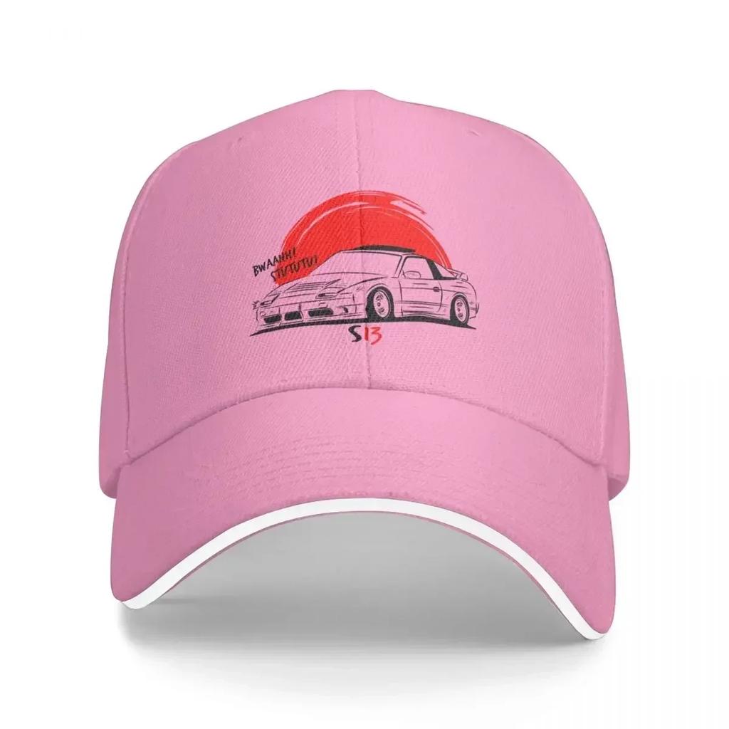 JDM S Draw Baseball Cap Military Cap Unisex Trucker Hat Unisexs Tennis Womens