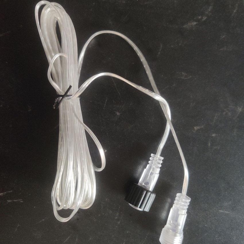 LED Icicle Curtain Lights with Male-Female Connectors and Accessories