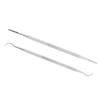 2pcs Ingrown Toenail Tools Stainless Steel Nail Picker Dual Ends Nail File Toenail Cleaner Tools