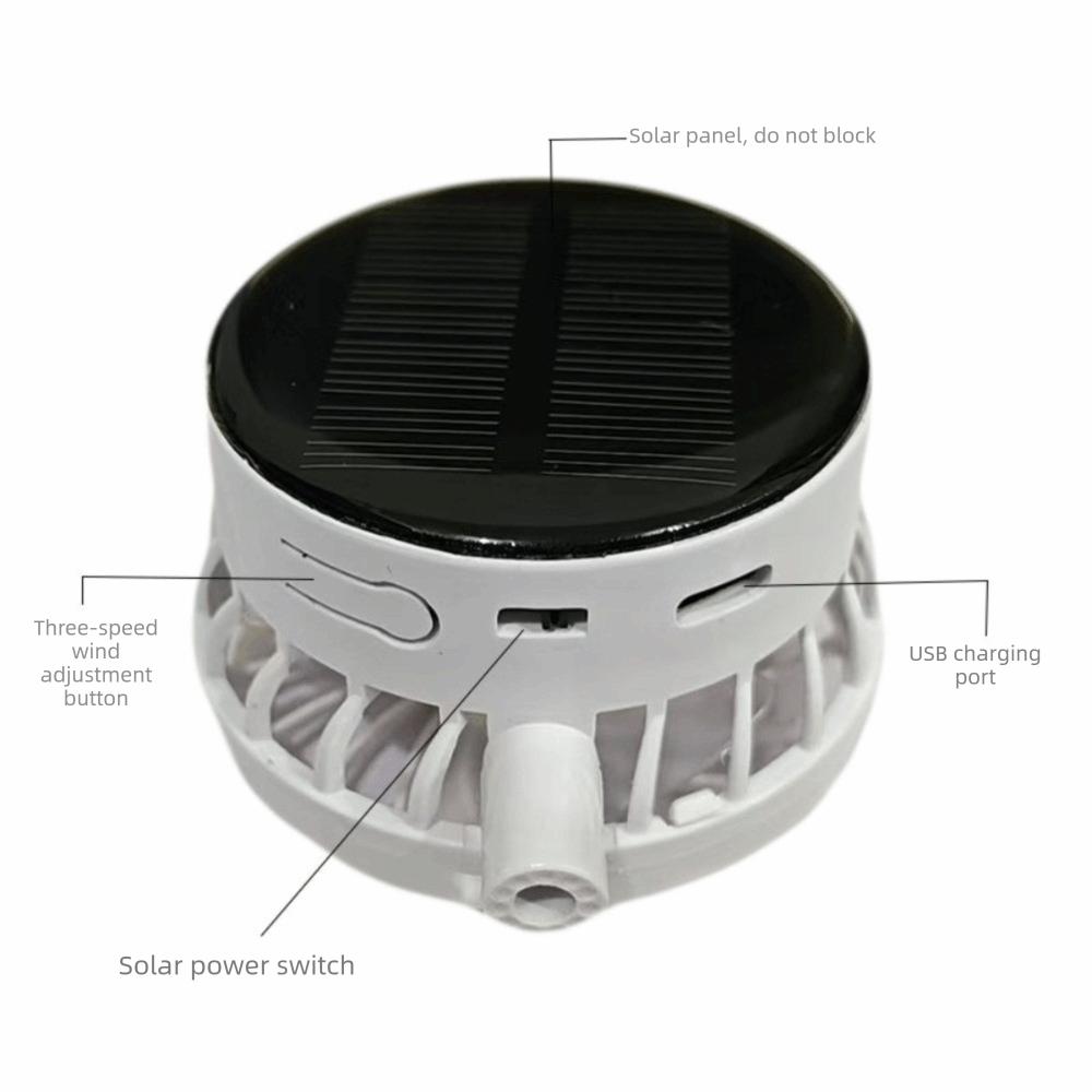 Built-in Fan Solar Cooling Fan Hat Breathable Sun Protection Hat New Outdoor Sun Hat Unisex