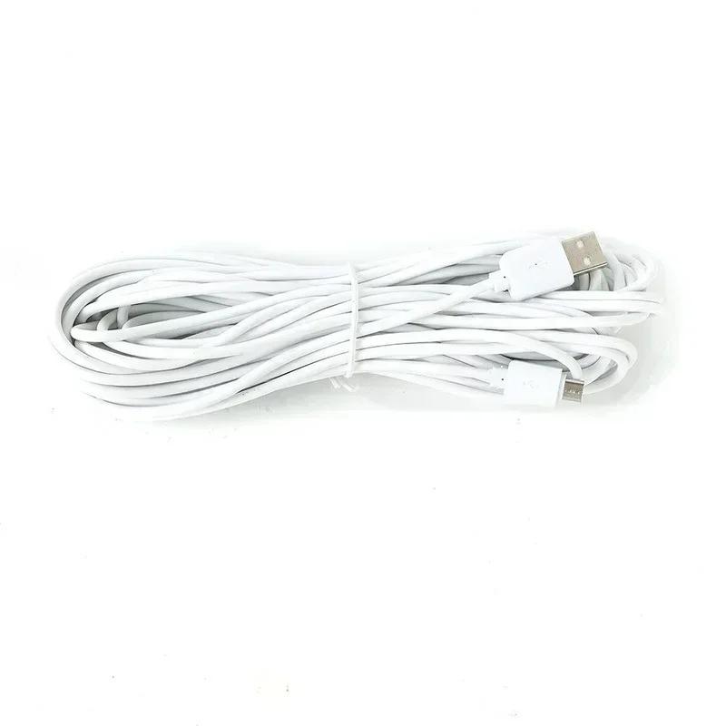 Premium 10/5/3/2/1m Extra Long Micro USB Extension Data Cable for Camera Tablet SmartTV Micro USB Male To USB A Male Charge Cord